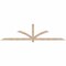 Ekena Millwork Redmond Smooth Timber Gable Bracket, Douglas Fir, 108"W x 27"H x 1 1/2"D x 3 1/2"F, 6/12 Pitch GBW108X27X0204RED00SDF - alternate 1